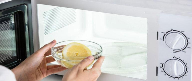 راهنمای تمیز کردن مایکرویو