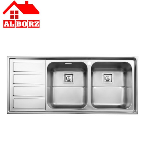 سینک توکار کد 764 استیل البرز